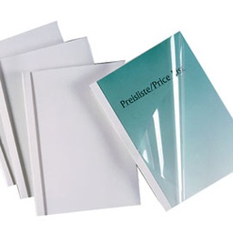 [54538] Scatola 50 cartelline termiche Standard A4 35mm 150mic bianco GBC