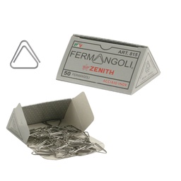 [77730] SCATOLA 50 FERMANGOLI ZENITH 815 Acciaio inox 100