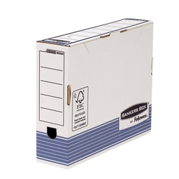 [56582] SCATOLA ARCHIVIO A4 DORSO 80MM BANKERS BOX SYSTEM