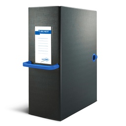 [71819] Scatola archivio Big Next 120 nero/blu 25x35cm dorso 12cm