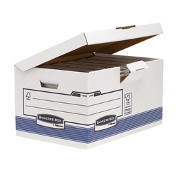[56587] SCATOLA ARCHIVIO C/COPERCHIO A RIBALTA BANKERS BOX SYSTEM