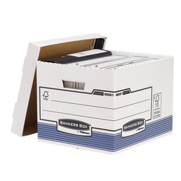 [56586] SCATOLA ARCHIVIO C/COPERCHIO BANKERS BOX SYSTEM