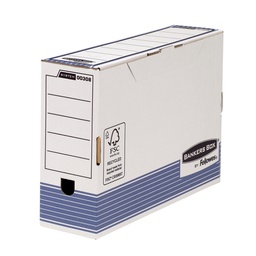 [80321] SCATOLA ARCHIVIO LEGALE DORSO 100MM BANKERS BOX SYSTEM