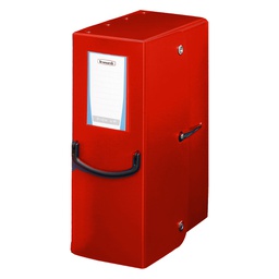 [49393] SCATOLA ARCHIVIO PICK UP ROSSO 35X25 D.16CM FELLOWES
