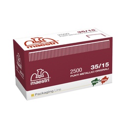 [46174] SCATOLA DA 2500 PUNTI 35/15 15MM RAME RO-MA X ROMABOX