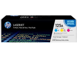 [HPCF373AM] SCATOLA MULTIPACK 3 TONER COLORI CIANO/MAG/GIALLO HP LASERJET NR.125A