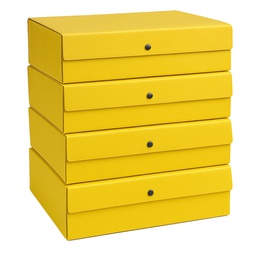 [STL5003] SCATOLA PROGETTO 4 GIALLO STARLINE