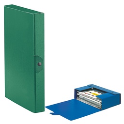 [48344] Scatola progetto C24 25x35cm dorso 4 verde ESSELTE