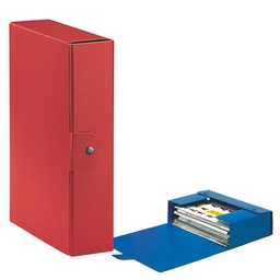[48351] Scatola progetto C28 25x35cm dorso 8 rosso ESSELTE