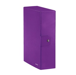 [74615] SCATOLA PROGETTO WOW DORSO 10CM VIOLA METAL