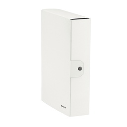 [62121] Scatola progetto WOW dorso 8cm bianco metal LEITZ