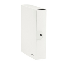 [62121] Scatola progetto WOW dorso 8cm bianco metal LEITZ