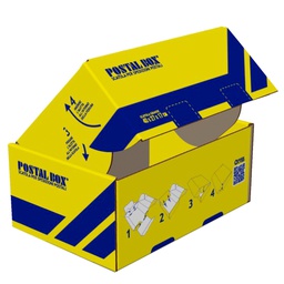 [91395] Scatola spedizioni POSTAL BOX® f.to L 40x27x17cm BLASETTI
