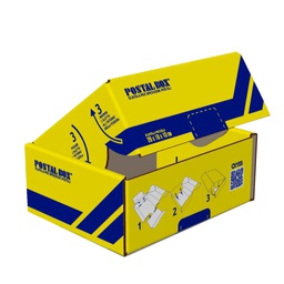 [91393] Scatola spedizioni POSTAL BOX® f.to S 26x19x10cm BLASETTI