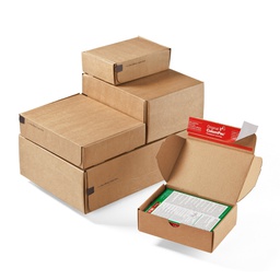 [57015] SCATOLE SPEDIZIONE MODULBOX 14X10,1X4,3CM AVANA