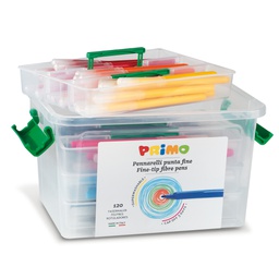 [70980] SCHOOLBOX 120 PENNARELLI PUNTA FINE LAVABILI PRIMO