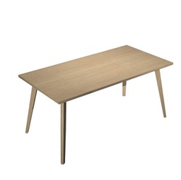 [92458] Scrivania 160x80xH74,4cm Rovere/Rovere Woody