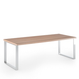[74304] SCRIVANIA DIREZIONALE 180X90cm CILIEGIO AR. - PRESTIGE METAL