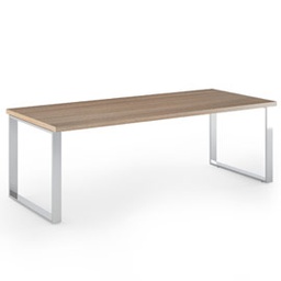 [74304] SCRIVANIA DIREZIONALE 180X90cm CILIEGIO AR. - PRESTIGE METAL