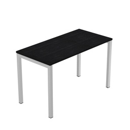 [94407] Scrivania Easy Plus smartw. 120x60x72,5cm nero venato frassino