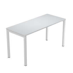 [94412] Scrivania Easy Plus smartw. 140x60x72,5cm grigio