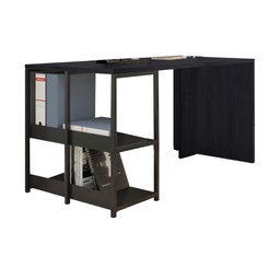 [96972] Scrivania Home-office Smarty 140x69xH72,4cm Nero Venato