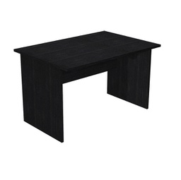 [89521] Scrivania lineare 120X80cm Nero venato frassino - EASY