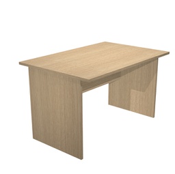 [89523] Scrivania lineare 120X80cm Rovere - EASY