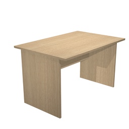 [89523] Scrivania lineare 120X80cm Rovere - EASY