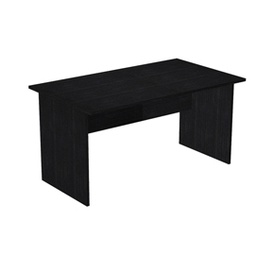 [74343] SCRIVANIA LINEARE 140X80cm NERO VENATO - EASY