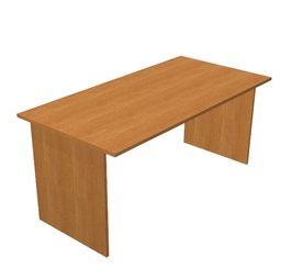 [74336] SCRIVANIA LINEARE 160X80cm NOCE CHIARO - EASY