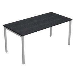 [76759] SCRIVANIA LINEARE 180X80cm NERO VENATO FRASS. - EASY Plus