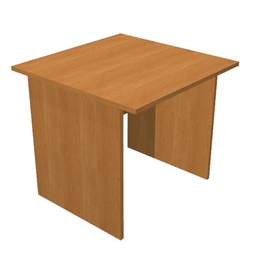 [74346] SCRIVANIA LINEARE 80X80cm NOCE CHIARO - EASY
