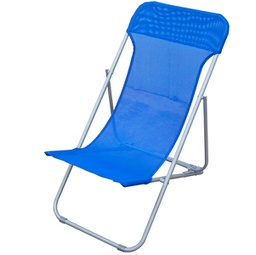 [91697] Sdraio pieghevole blu Beach