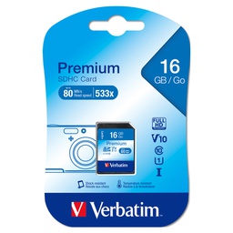 [VERB43962] SECURE DIGITAL 16GB CLASSE 10