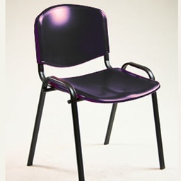 [74215] SEDIA ATTESA Dado D5SP NERO senza BRACCIOLI