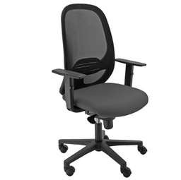 [89589] Seduta operativa Andy Nero e schienale rete nera c/bracc.