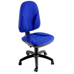 [80080] SEDIA OPERATIVA TMTMI No Flame BLU senza BRACCIOLI