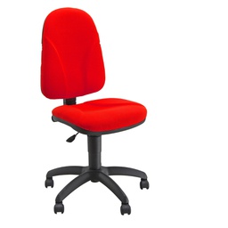 [80082] SEDIA OPERATIVA TMTMI No Flame ROSSO senza BRACCIOLI