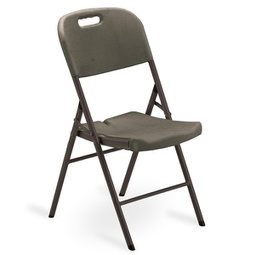 [91681] Sedia pieghevole in HDPE noce Horeca