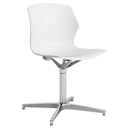 [96487] Seduta home/office No Frill NFG bianco senza braccioli