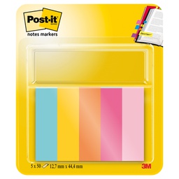 [74632] SEGNAPAGINA Post-it® 670-5JA-EU 250FG in 5COLORI INDEX 12,7x44mm in CARTA