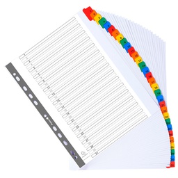 [74630] SEPARATORE Numerico 1-31/A4 Maxi in CARTONCINO 160gr Exacompta