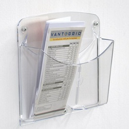 [50508] SET 2 PORTARIVISTE 1/3 A4 DA PARETE ICE