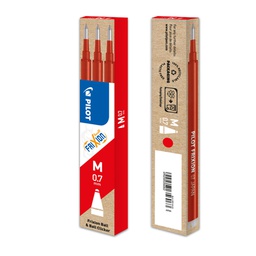 [49898] SET 3 REFILL SFERA FRIXIONball 0.7mm ROSSO PILOT