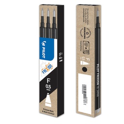 [70875] SET 3 REFILL SFERA FRIXIONball CLICKER 0.5mm NERO PILOT