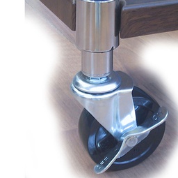 [71228] SET 4 RUOTE per LIBRERIE ARCHIMEDE LIGHT