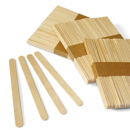 [79476] Set 50pz stecche in legno dim. 10x115mm Deco