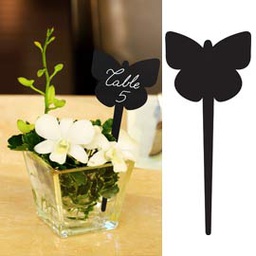 [74549] SET 5 Silhouette Tags FARFALLA Securit