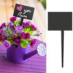 [74551] SET 5 Silhouette Tags RETTANGOLO Securit